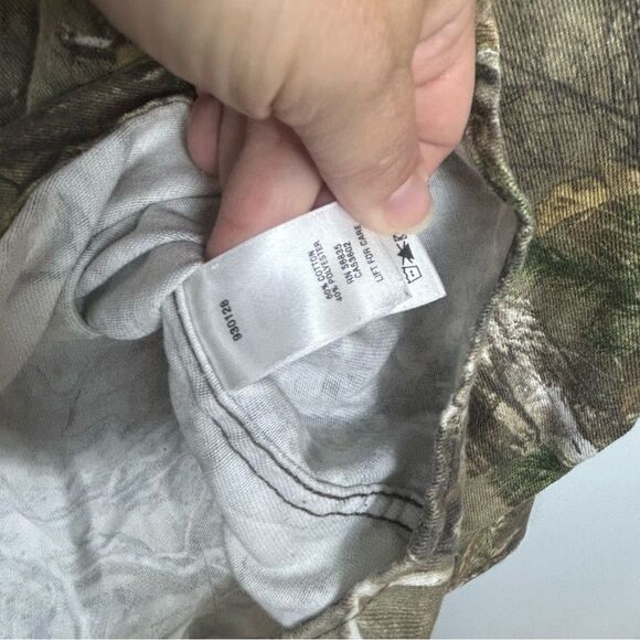 Cabela’s 7-Button Long Sleeve Camo Shirt Realtree Xtra Heavyweight 930128 Sz 3XL - Picture 4 of 15